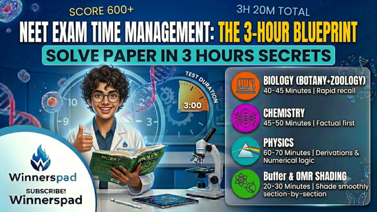 NEET Exam Time Management